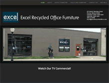 Tablet Screenshot of excelrecycledoffice.com